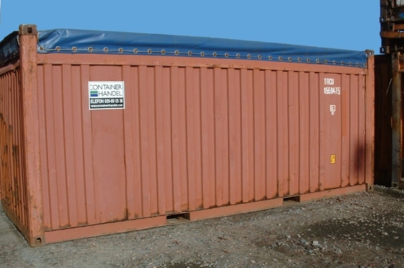 En open-top-container från Caru.