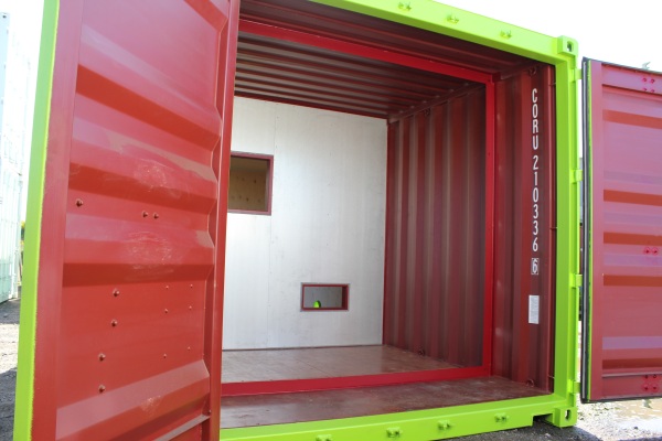 En specialcontainer från Caru.