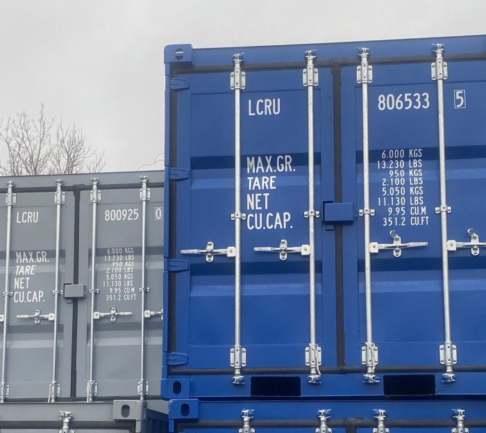 8 fots container från Caru containerhandel