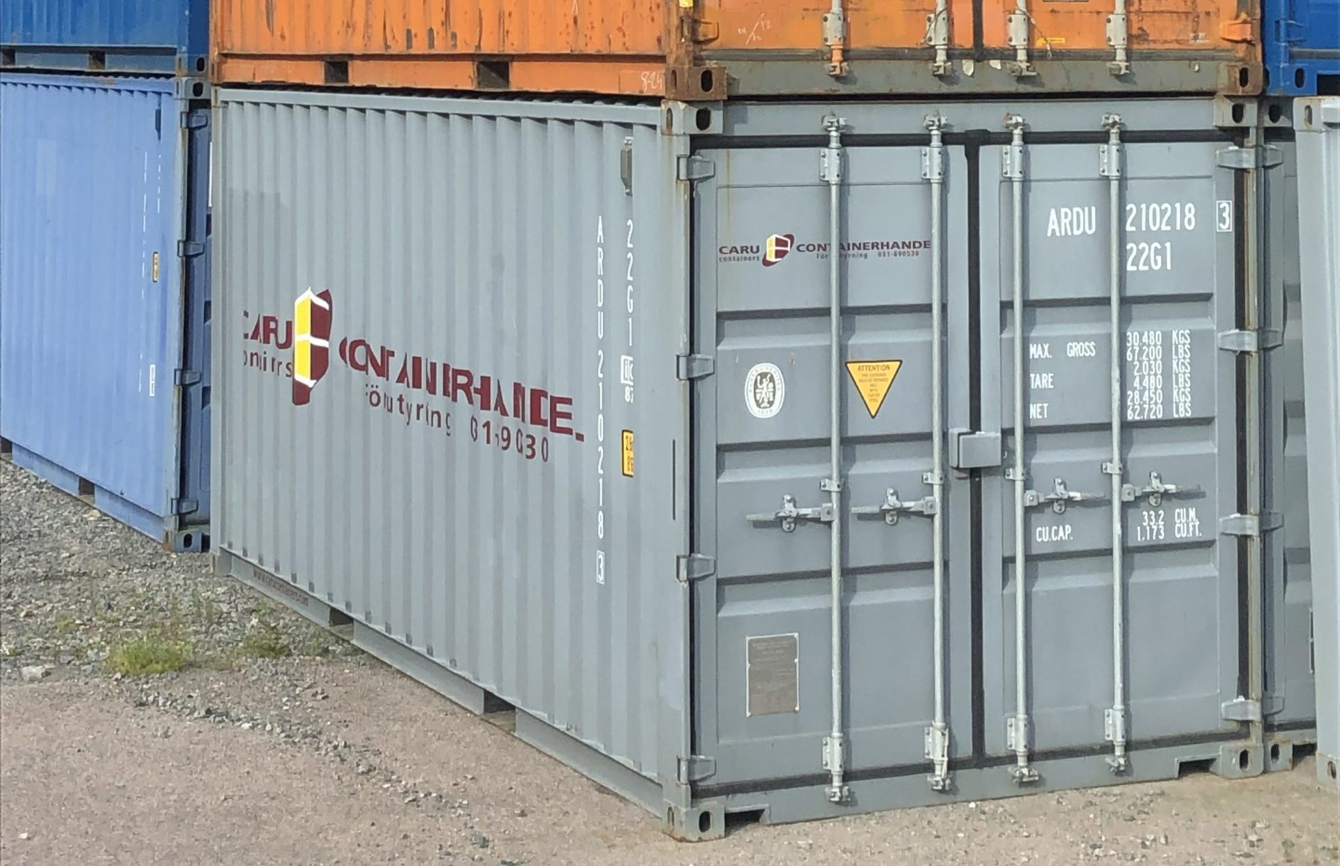 Sjöcontainer från Caru containerhandel