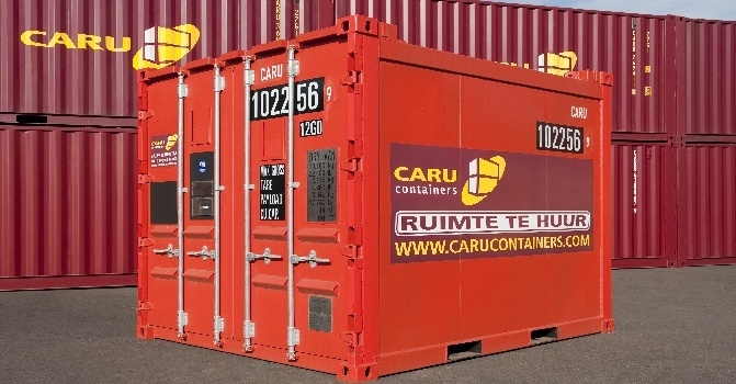 En offshorecontainer från Caru Containerhandel.
