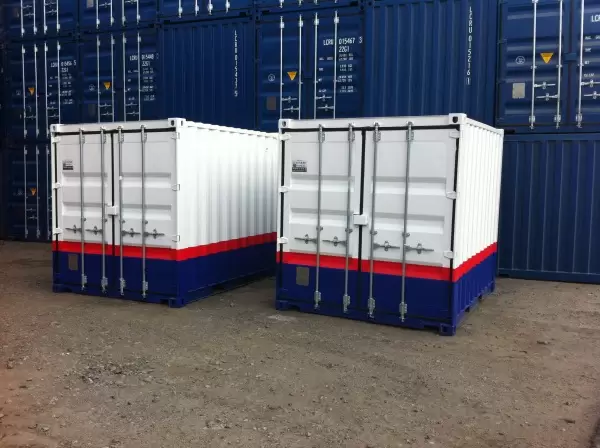 En specialcontainer från Caru.