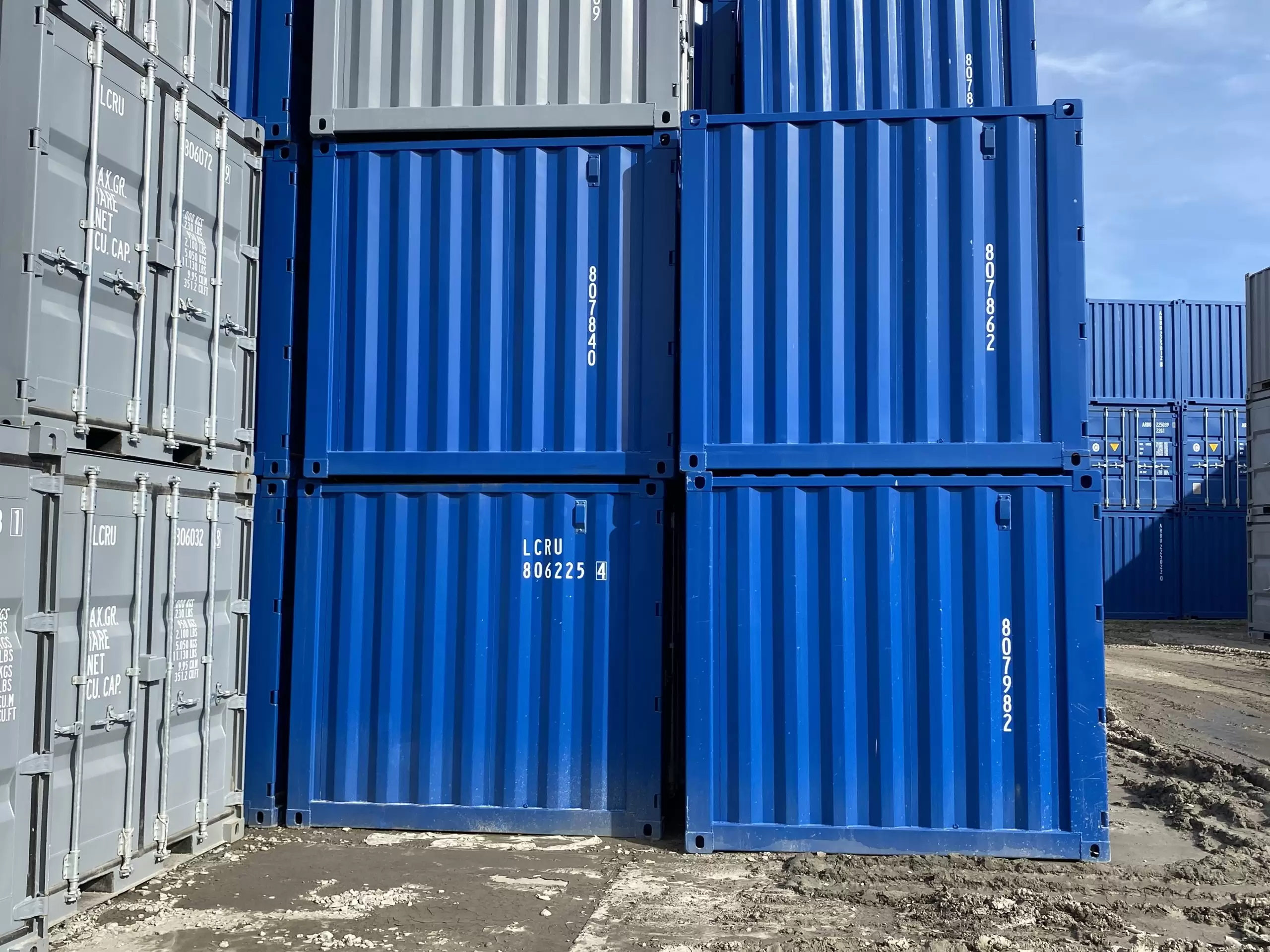 8 fots container från Caru containerhandel