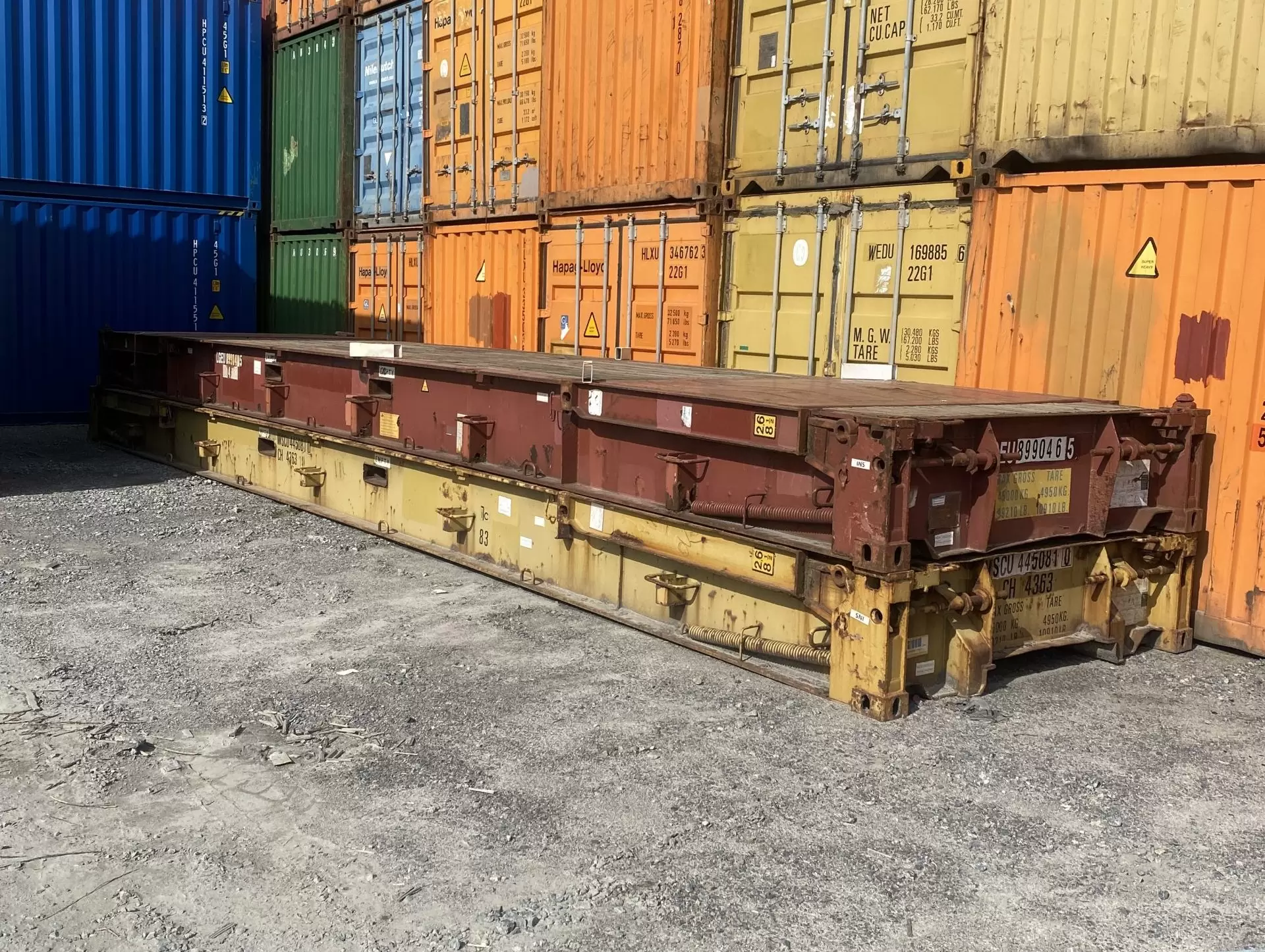 Containerflak Caru containerhandel