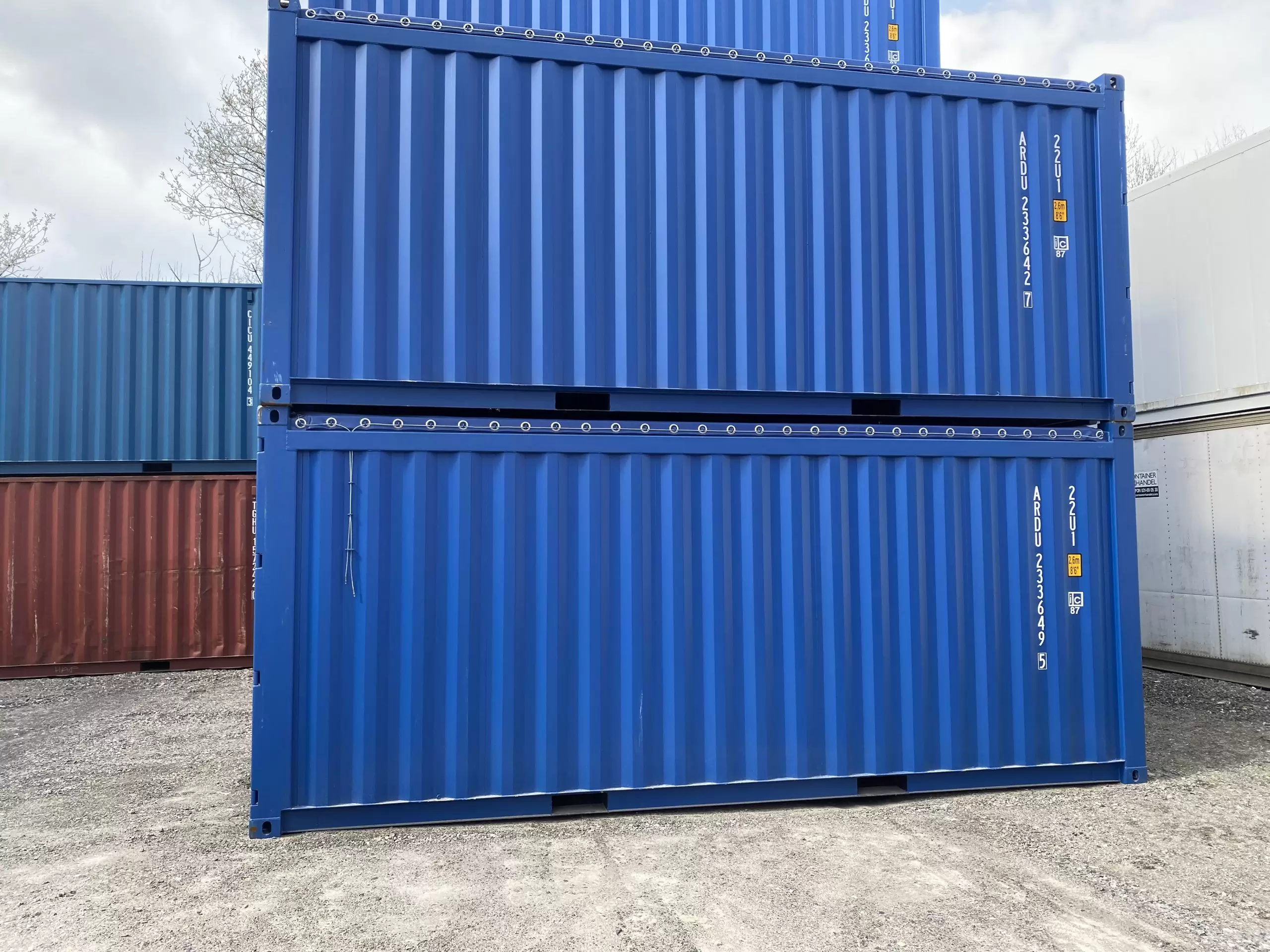 Open top container från Caru containerhandel