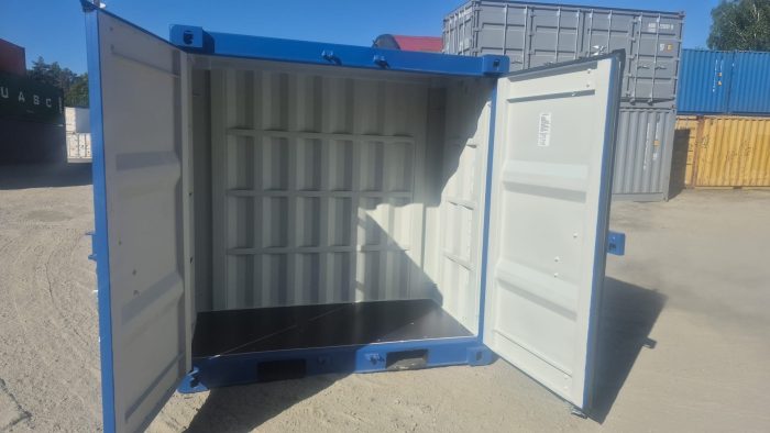4-fots container för smidig och säker förvaring.
