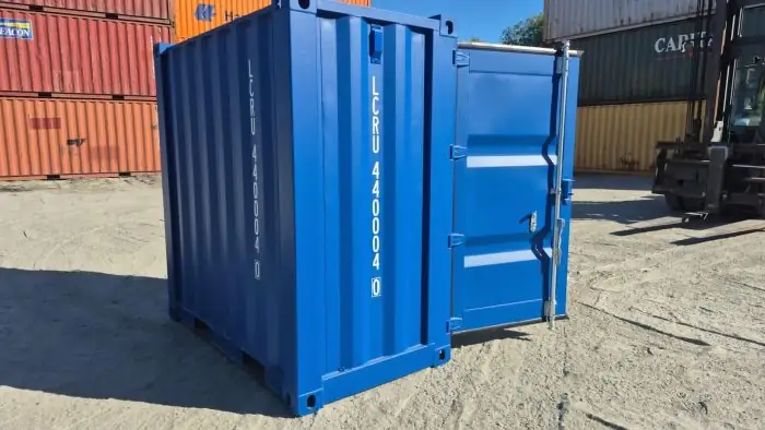 4 fots container, en kompakt och lätthanterad förvaringslösning.